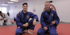 Right: Purple Belt Alex Worrall